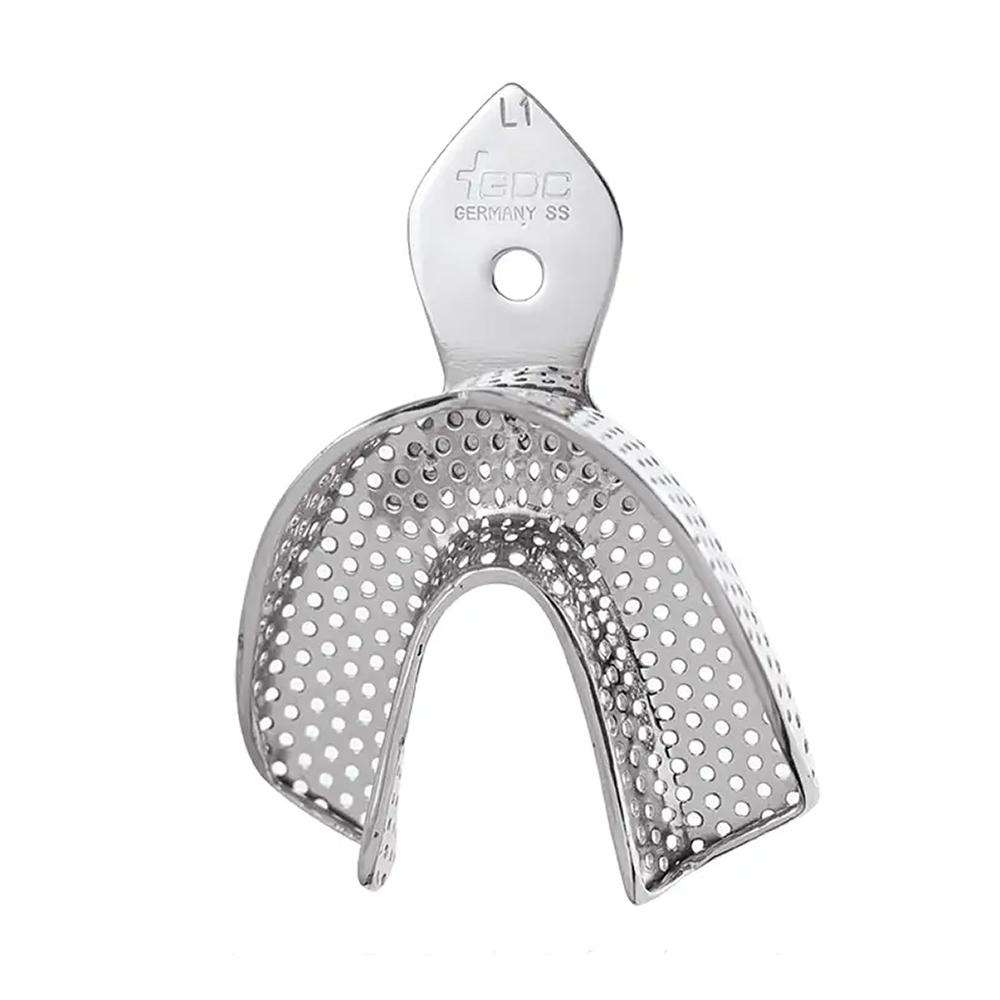 GDC Dentulous Perforated Impression Trays Lower # 1 (ITRLDPL1)