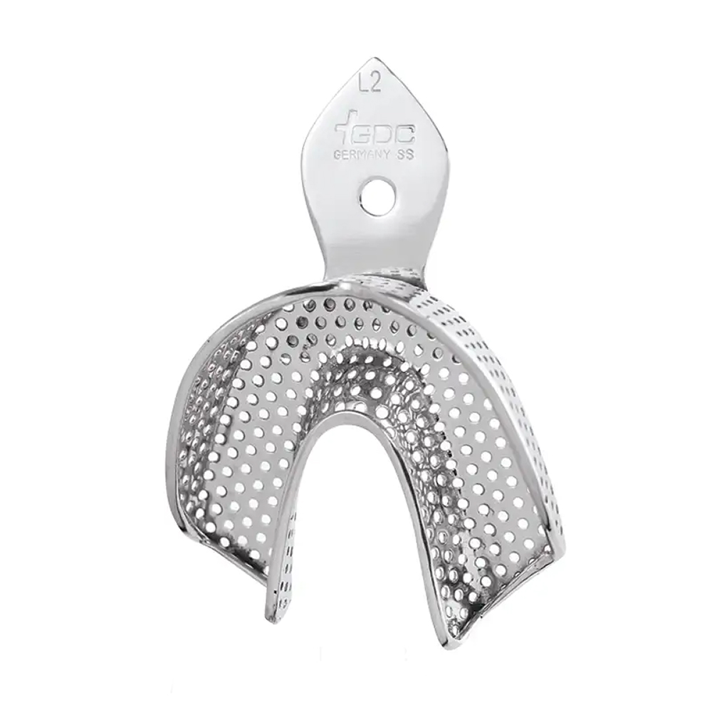 GDC Dentulous Perforated Impression Trays Lower # 2 (ITRLDPL2)
