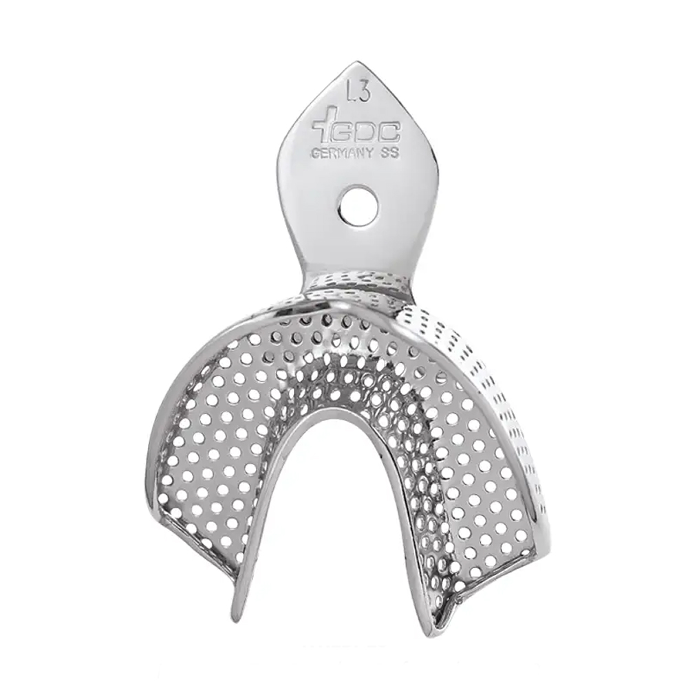 GDC Dentulous Perforated Impression Trays Lower # 3 (ITRLDPL3)