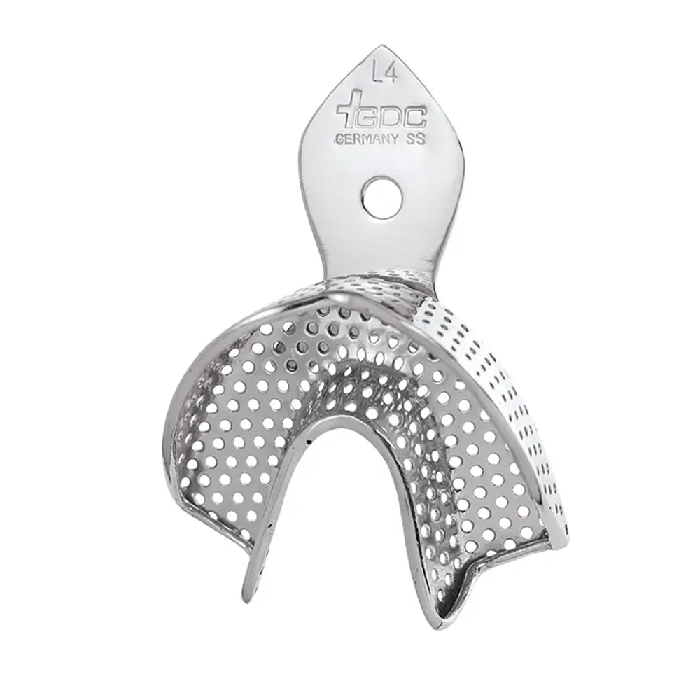 GDC Dentulous Perforated Impression Trays Lower # 4 (ITRLDPL4)