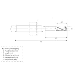Labodent Milling Burs DC (VHF Type) - 4