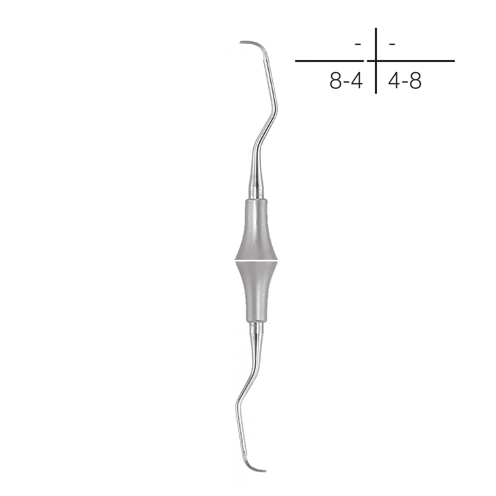 GDC Langer Curettes 1/2 For Mandibular Posterior #6 (Sl1/2)