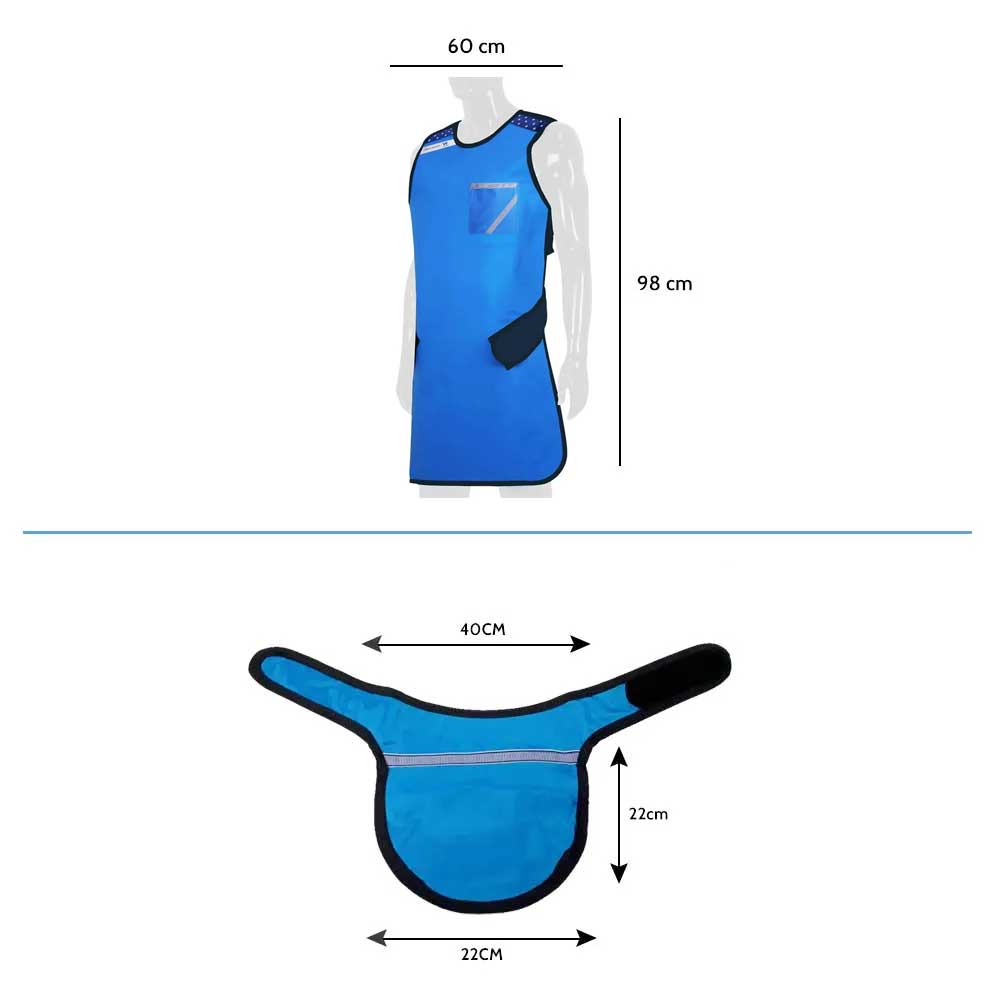 Waldent Dental Lead Apron & Thyroid Shield Collar(BARC Approved)