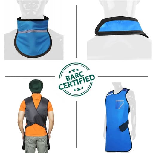 Waldent Dental Lead Apron & Thyroid Shield Collar(BARC Approved)