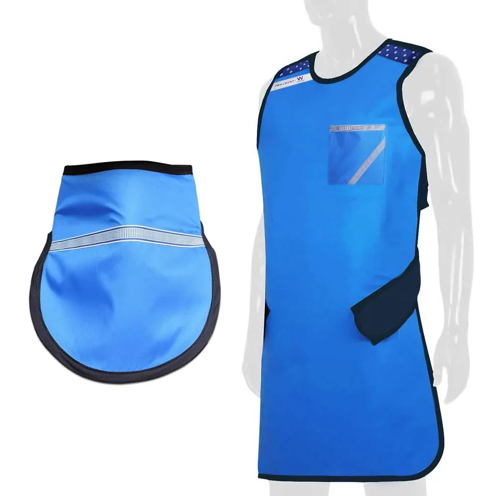 Waldent Dental Lead Apron + Thyroid Shield Collar(BARC Approved)