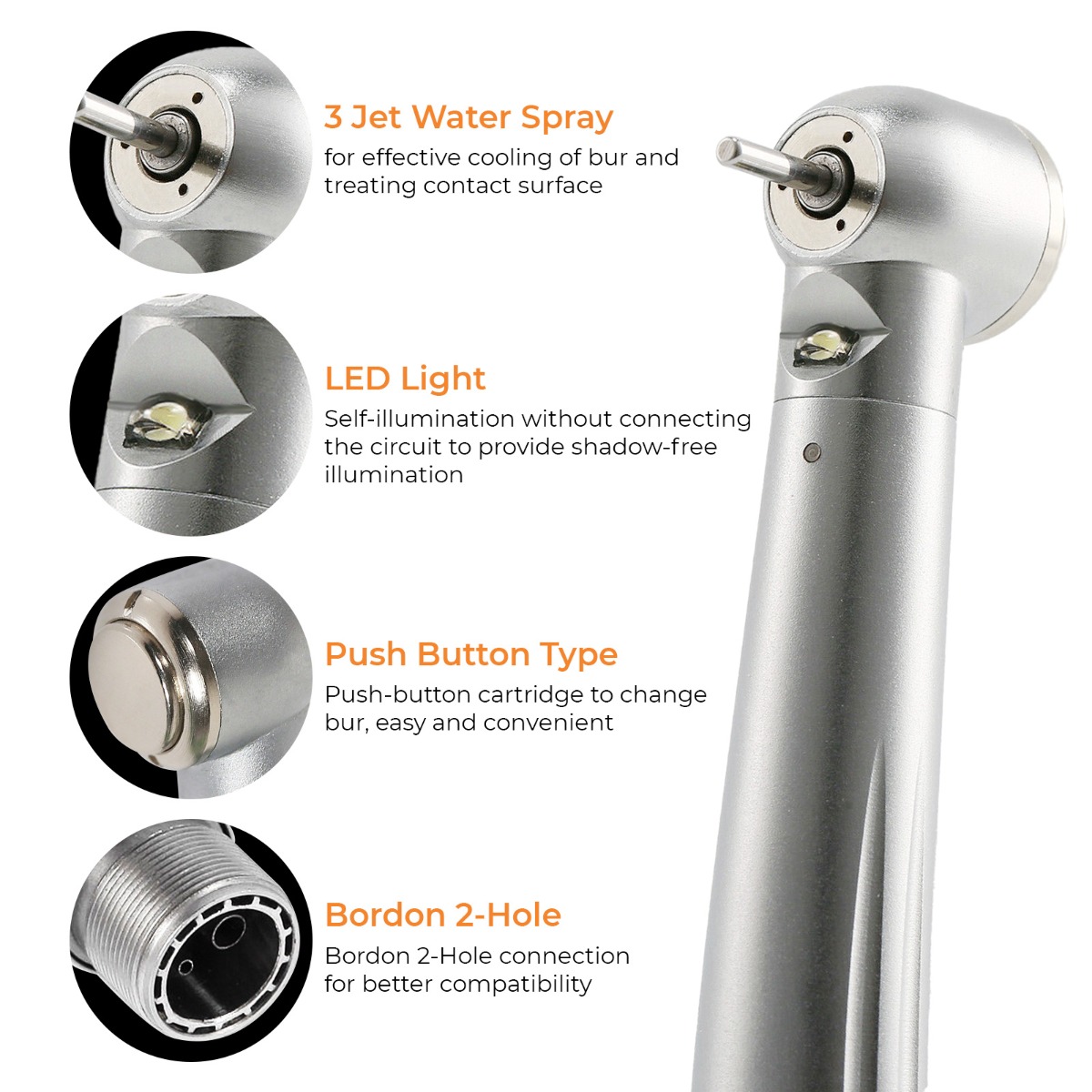 Endoking Myrotor LED Airotor And Cartridge
