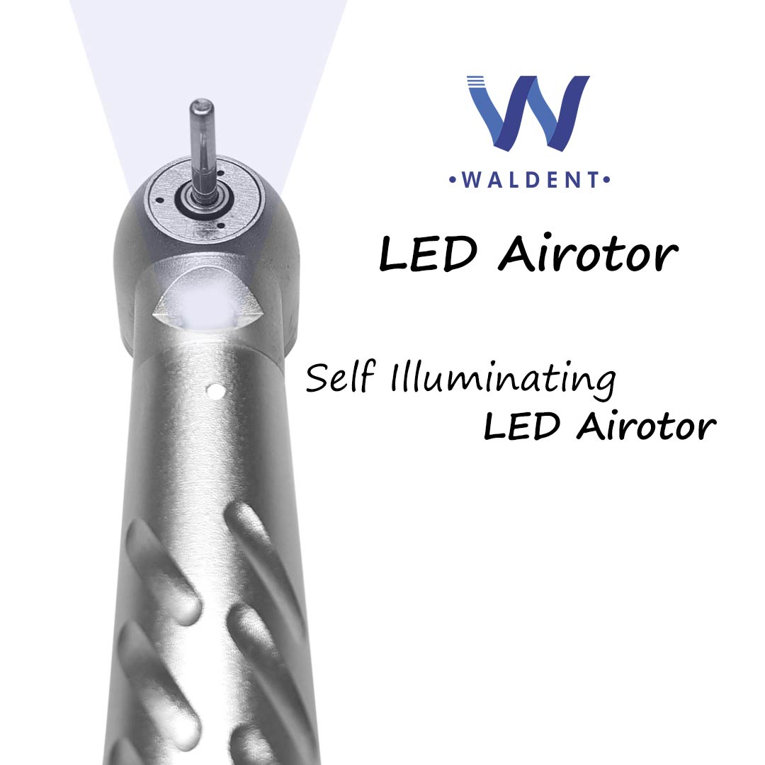 Waldent LED Airotor Handpiece And Cartridge