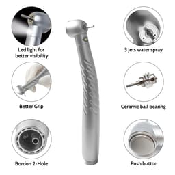 Waldent LED Airotor Handpiece And Cartridge - 14