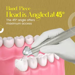Waldent Premium Plus 45 Degree Airotor Handpiece And Cartridge  - 26
