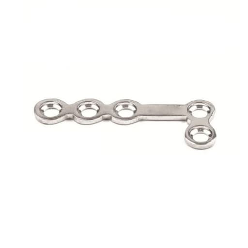 SK Surgicals SS Mini Bone Plates L Shape 90° With Gap - 1.5mm (Pack of 2)