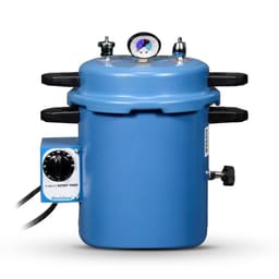 Life Dental & Clinical Autoclave ST911EPT 12 Litres (Blue) with Drum (8 x 8 inches)