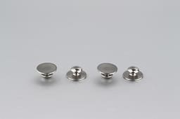 Koden Weldable Lingual Buttons Round (Pack of 10) - 4