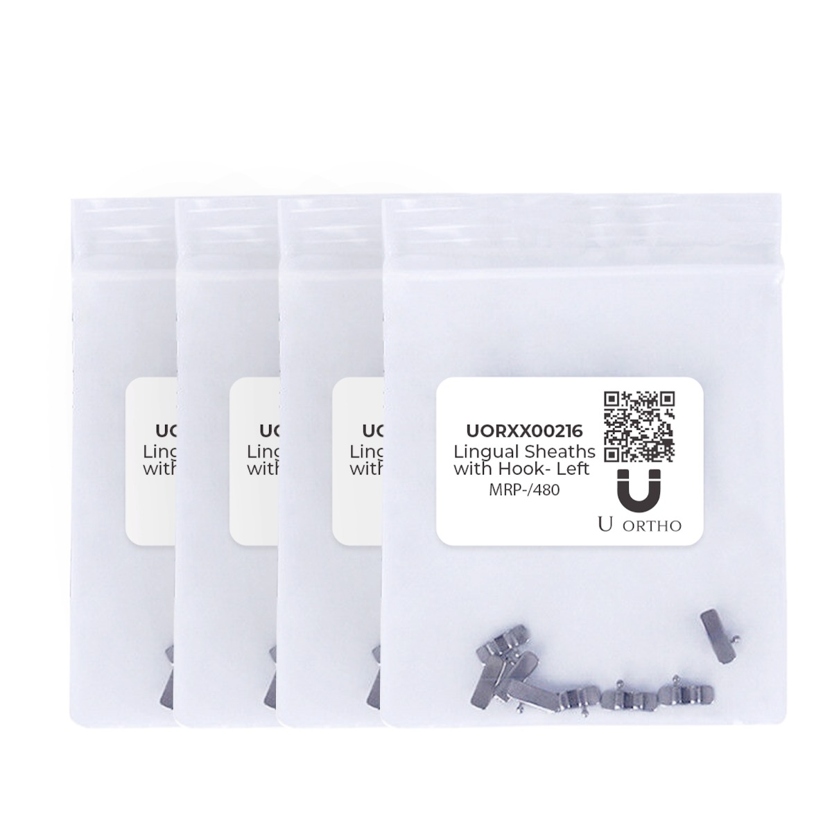 U ortho Lingual Sheaths with Hooks