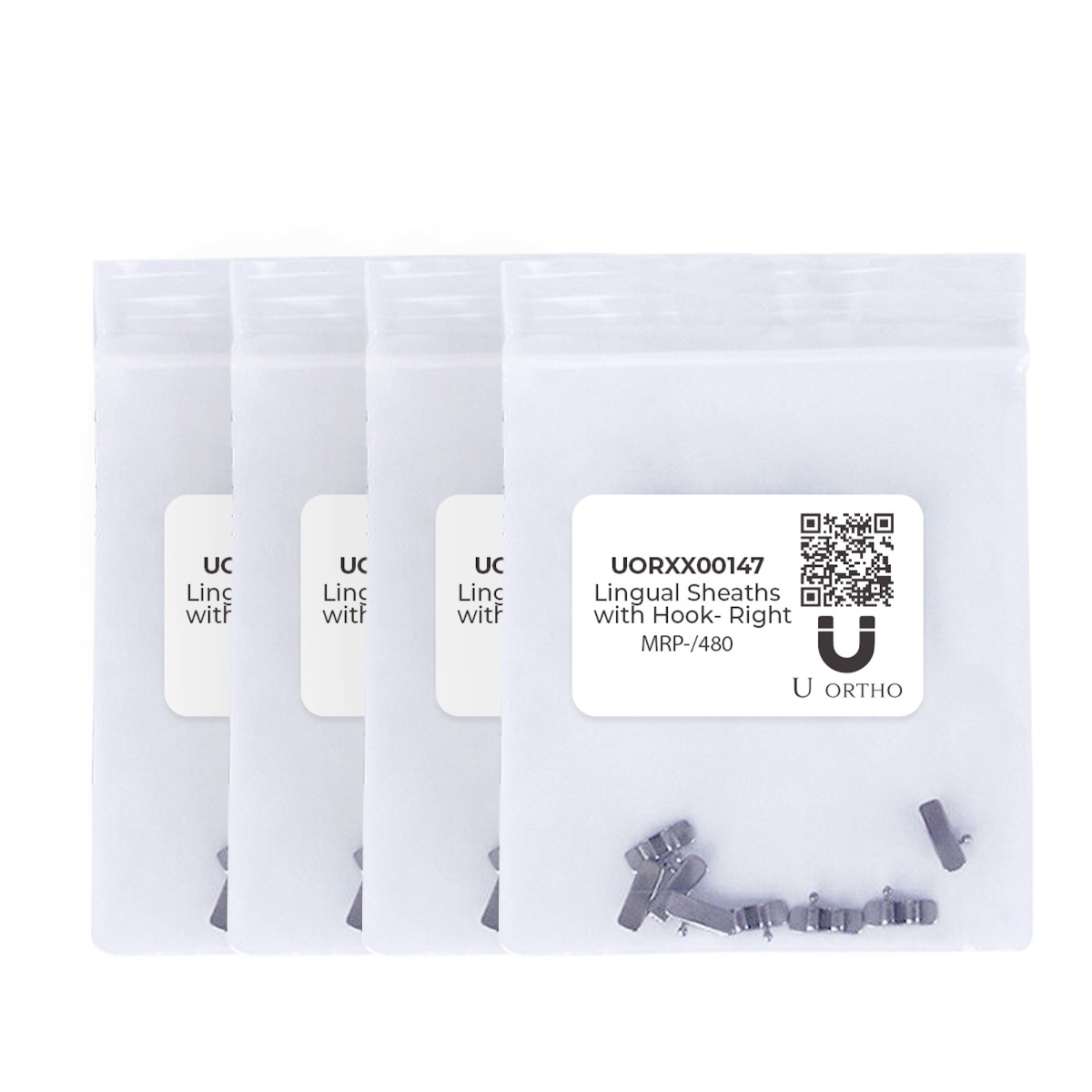 U ortho Lingual Sheaths with Hooks