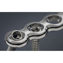 SK Surgicals SS Mini Bone Locking Plates - 2mm (Pack of 2) - 2