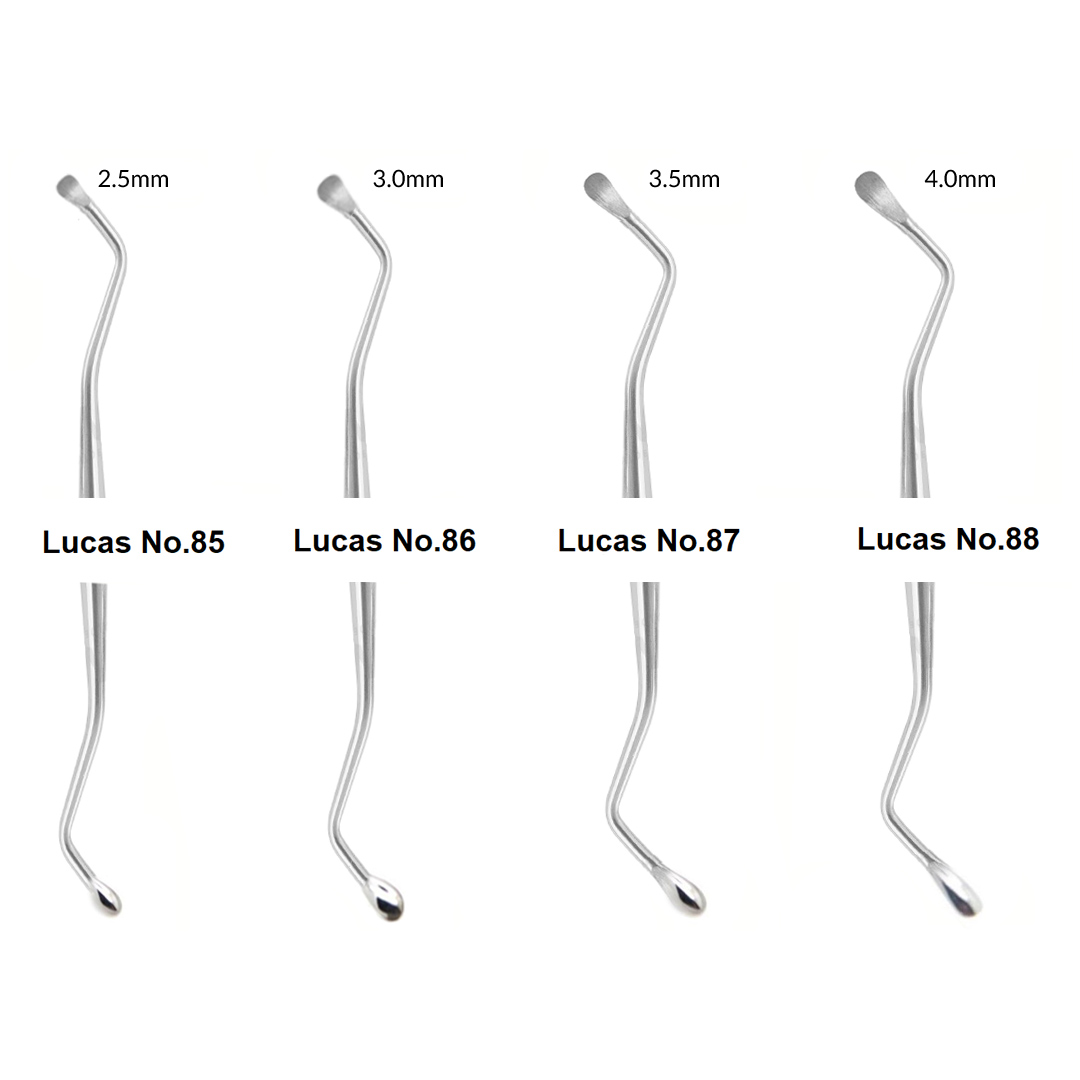 Waldent Wal-Curettes Lucas Bone Curette