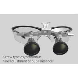 Eighteeth Brilliance Flip-Up Loupes with Softouch Surgical Headlight - 9