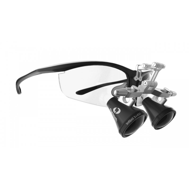 Eighteeth Brilliance Flip-Up Loupes with Softouch Surgical Headlight