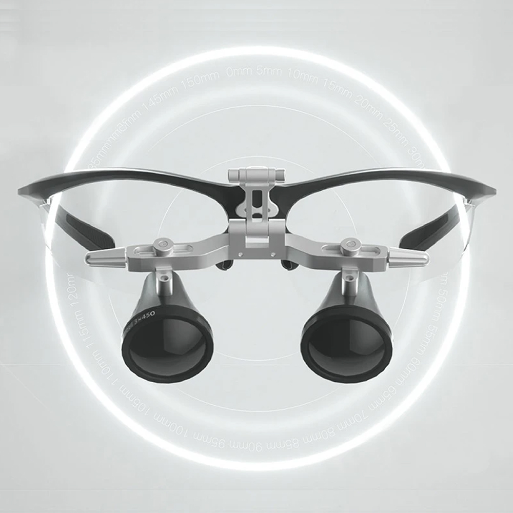 Eighteeth Brilliance Surgical Loupes (Working distance 450mm) Without Headlight