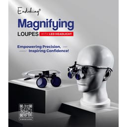 Endoking Dental Loupes With Frame ( LED Headlight Free ) - 9