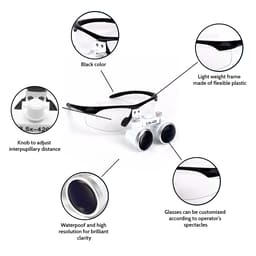 Endoking Dental Loupes With Frame ( LED Headlight Free ) - 16