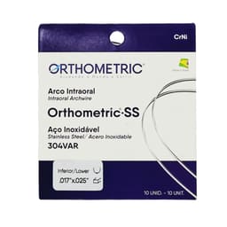 OrthoMetric SS Archwires - Rectangular (10/Pk) - 6