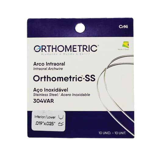 OrthoMetric SS Archwires - Rectangular (10/Pk)