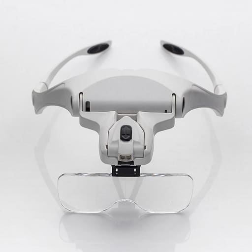 Jinguang Dental Loupes With LED Light And 5 Lenses 1.0x 1.5x 2.0x 2.5x 3.5x