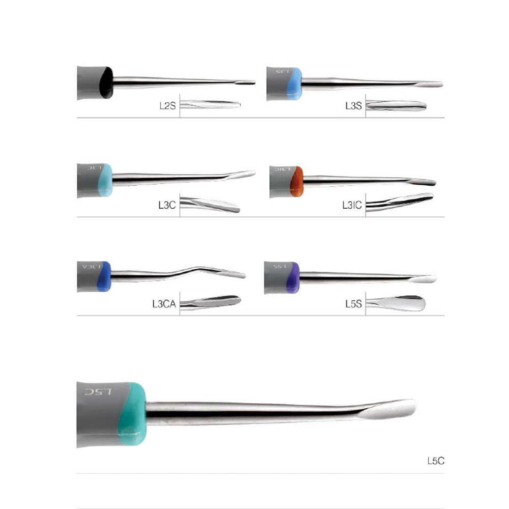 GDC Luxatip Set Of 7 With Cassette (Lwc7)