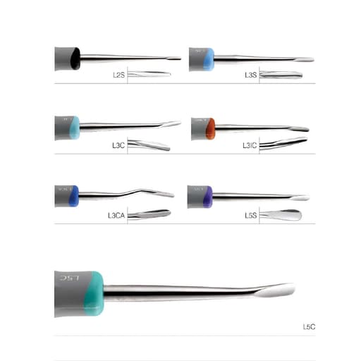GDC Luxatip Set Of 7 With Cassette (Lwc7)