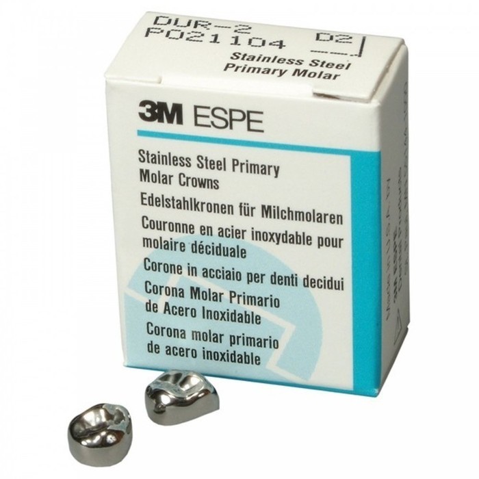 3M ESPE Stainless Steel Primary Crown E( 2nd Molar)