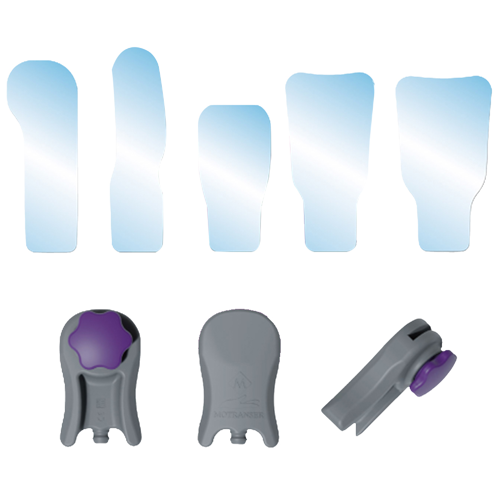 Hn Dental M6 Lumi Airclean Dental Mirror (5 Mirror, 1 Handle, 1 AirClean Accessory)