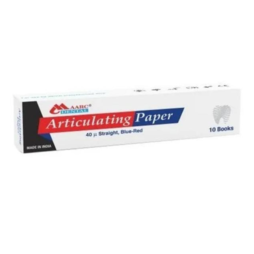 Maarc Articulating Paper - 40µ Microns #Blue&Red (5511/001/E)