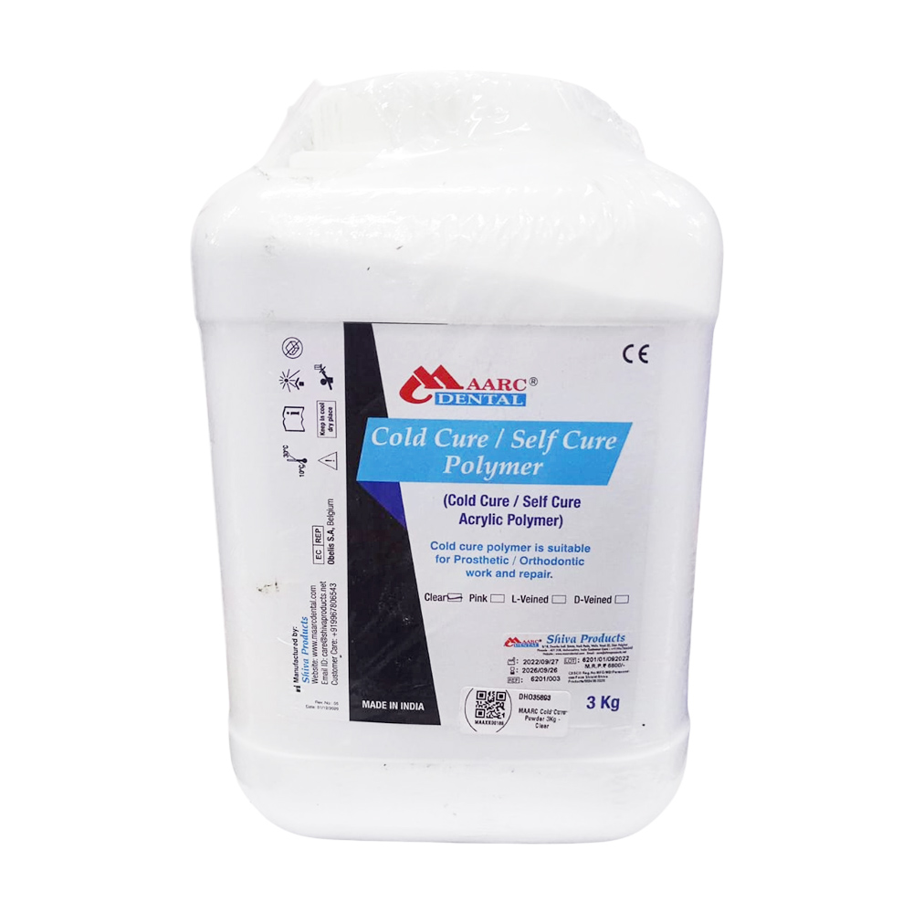 MAARC Cold Cure Powder 3Kg - Clear (6201/003)