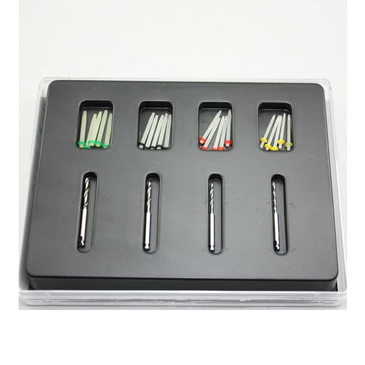Fiber Post With 4 Drills ( Pack of 20 Posts )