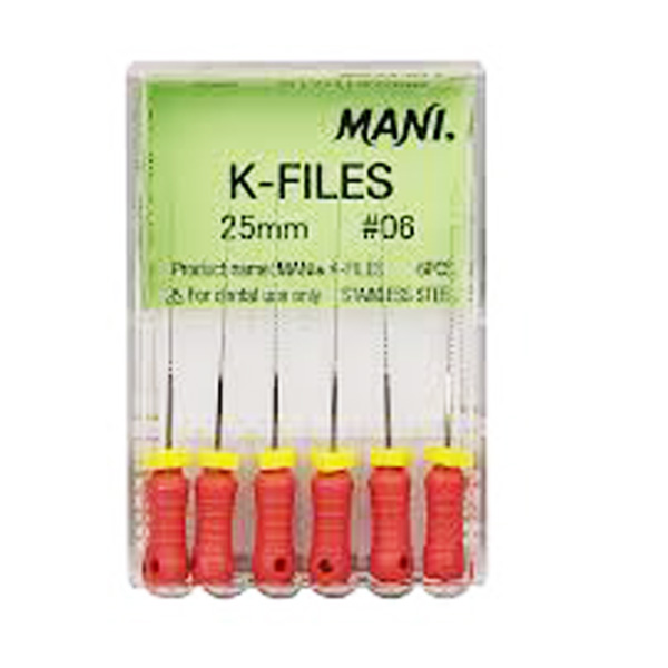 Mani K-File 25mm # 06