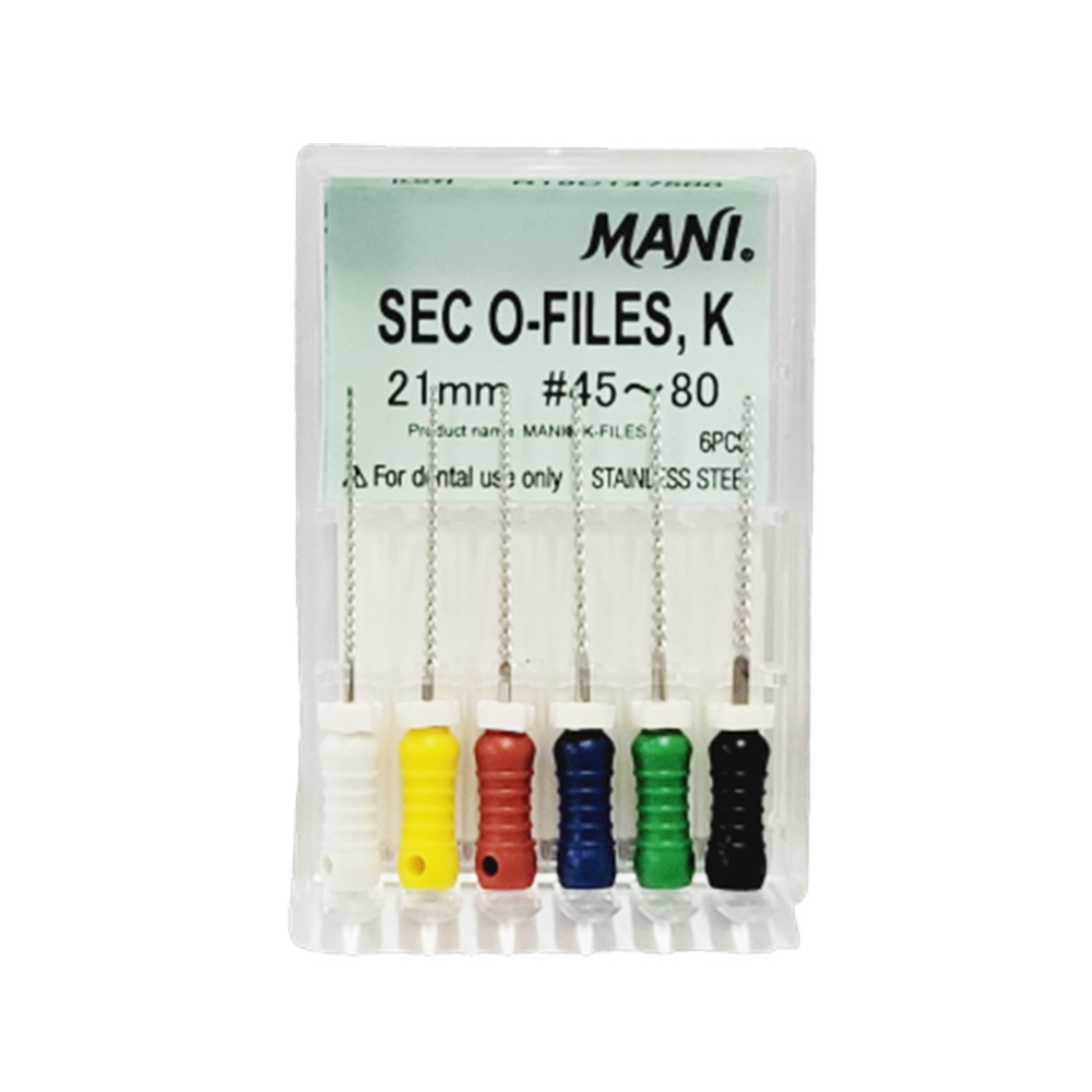 Mani Sec O-File K 21mm Assorted #45-80