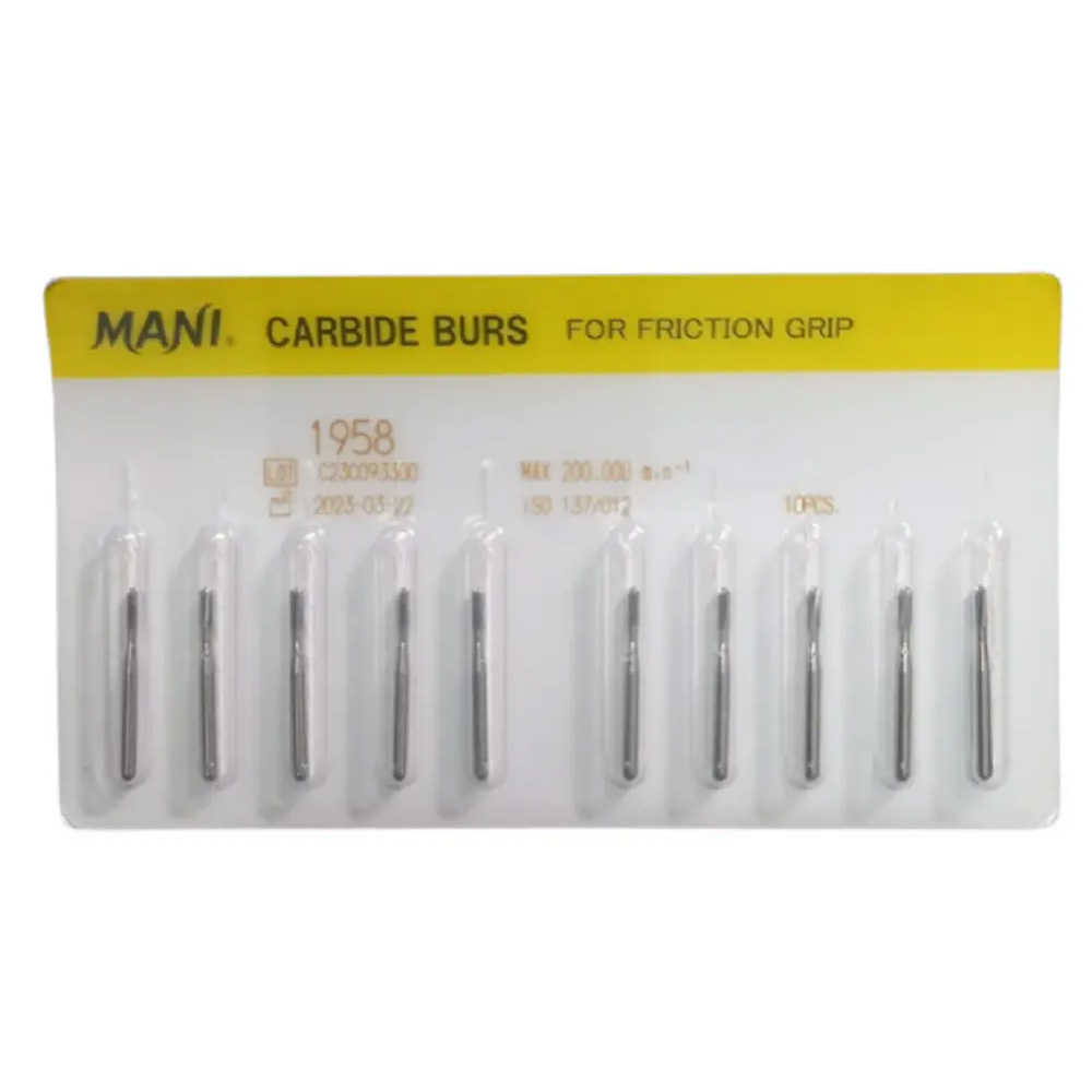 Mani M Carbide Burs #1958 Pk/10