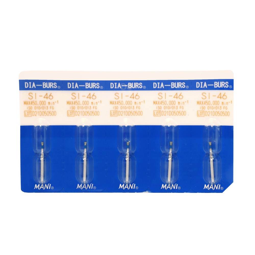 Mani Diamond Airotor Burs Si 46