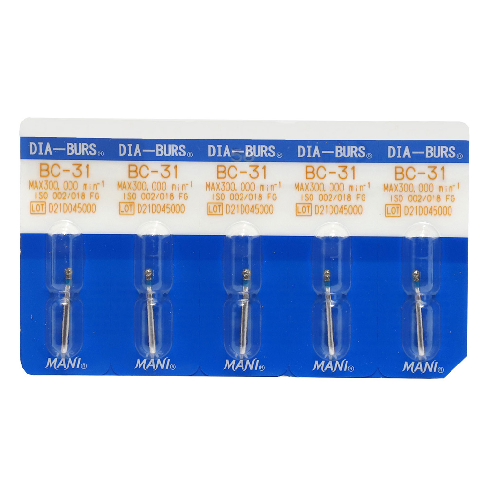 Mani Diamond Burs - Ball Collar Type / Bc Series