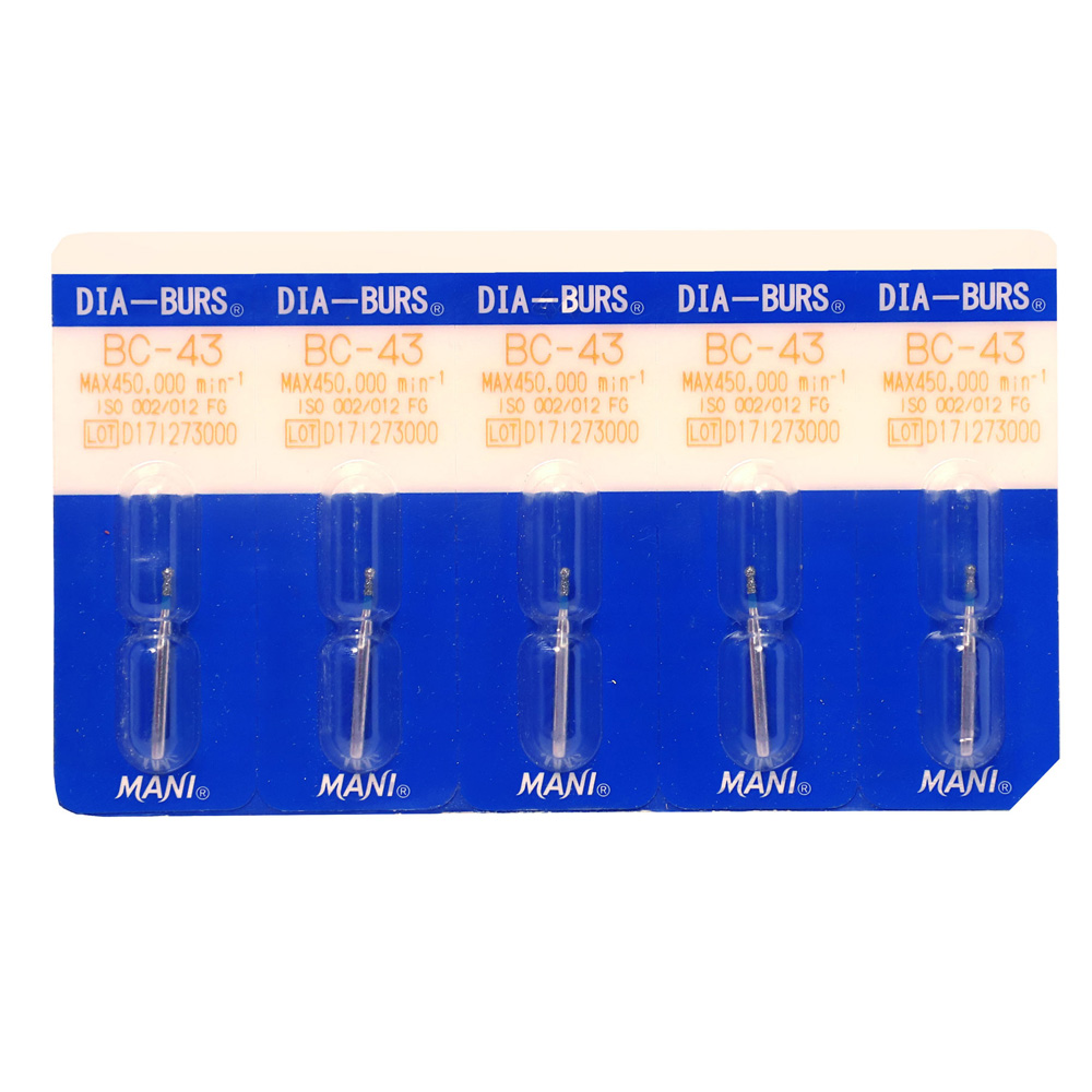 Mani Diamond Burs - Ball Collar Type / Bc Series
