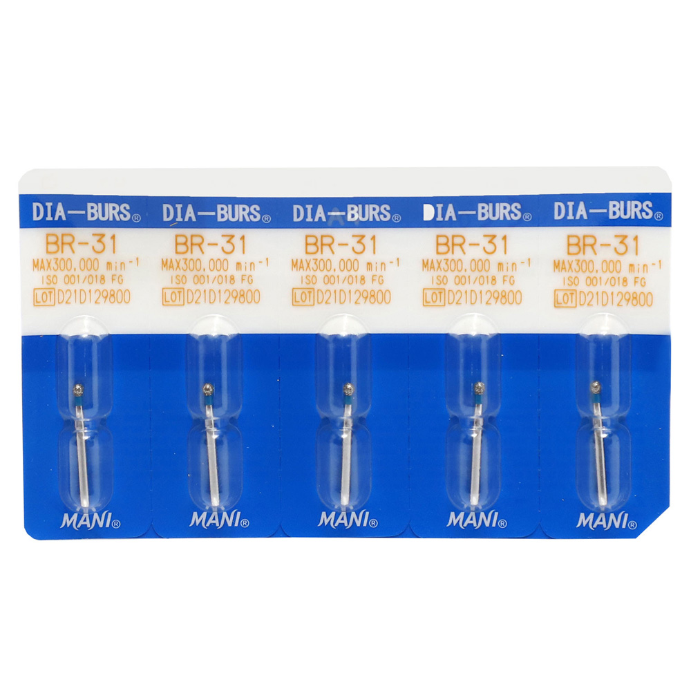 Mani Diamond Burs - Ball Round Type / Br Series