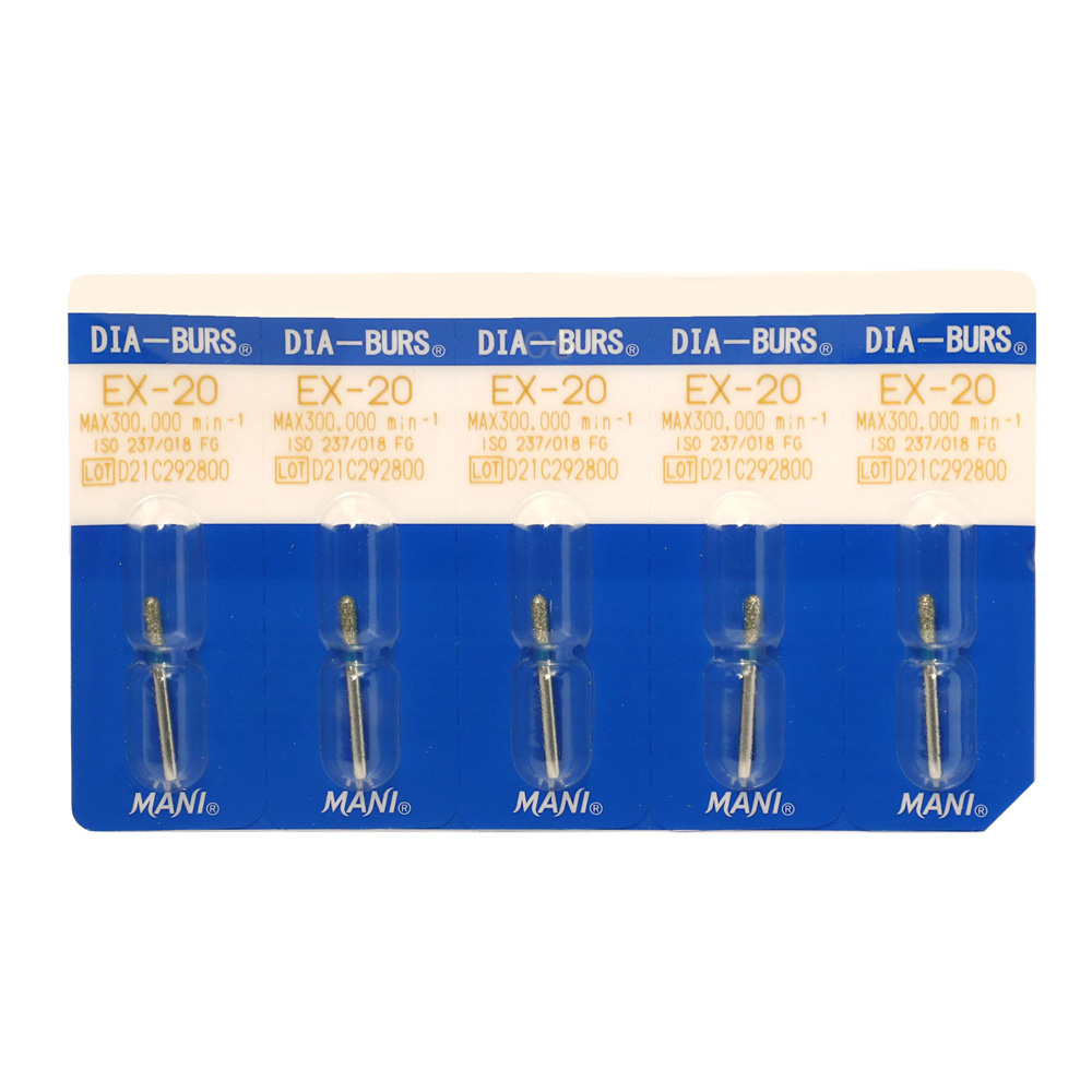 Mani Diamond Airotor Burs - Ex-20