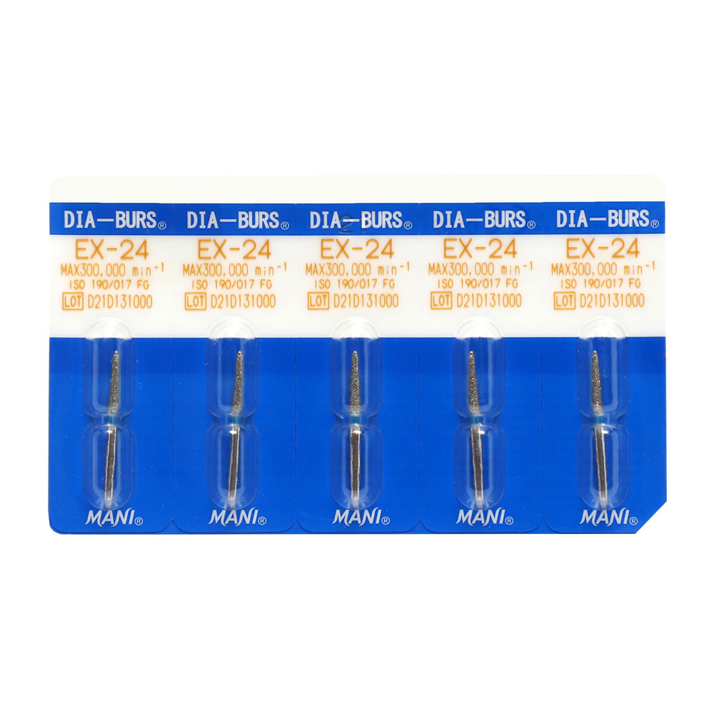 Mani Diamond Airotor Burs - Ex-24