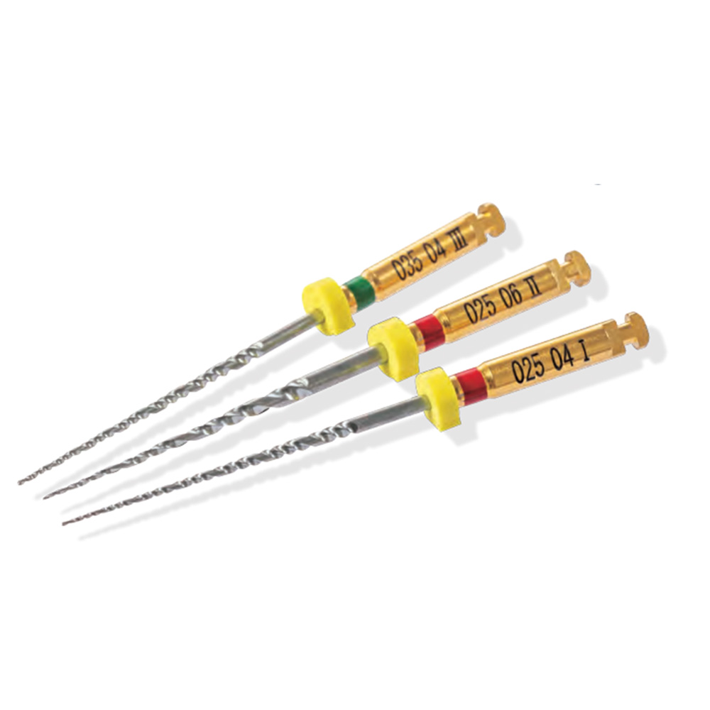 Mani Jizai NiTi Rotary Files 21mm Starter Kit - (25/.04,25/.06,35/.04)