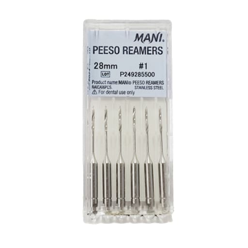 Mani Peeso Reamers 28mm (Pack of 6)