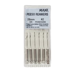 Mani Peeso Reamers 28mm #2 (Pack of 6)