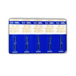 Mani Diamond Airotor Bur - Tf-12 (Pack of 5)