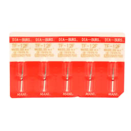 Mani Diamond Airotor Bur - Tf-12F (Pack of 5)