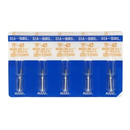 Mani Diamond Airotor Bur - Tf-43 (Pack of 5)